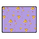 Piazza Pattern Violet 13k Piazza Pattern Violet Background Only Double Sided Fleece Blanket (Small)  45 x34  Blanket Front