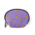 Piazza Pattern Violet 13k Piazza Pattern Violet Background Only Accessory Pouch (Small) Back