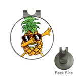 Dabbing Pineapple Sunglasses Shirt Aloha Hawaii Beach Gift Hat Clips with Golf Markers Front