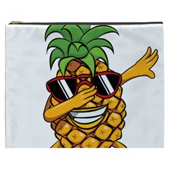 Dabbing Pineapple Sunglasses Shirt Aloha Hawaii Beach Gift Cosmetic Bag (xxxl) by SilentSoulArts