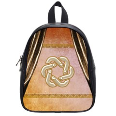 Decorative Celtic Knot School Bag (small) by FantasyWorld7