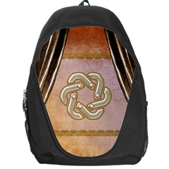 Decorative Celtic Knot Backpack Bag by FantasyWorld7