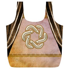 Decorative Celtic Knot Full Print Recycle Bag (xl) by FantasyWorld7