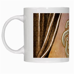 Decorative Celtic Knot White Mugs by FantasyWorld7