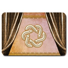 Decorative Celtic Knot Large Doormat  by FantasyWorld7