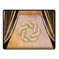 Decorative Celtic Knot Fleece Blanket (small) by FantasyWorld7