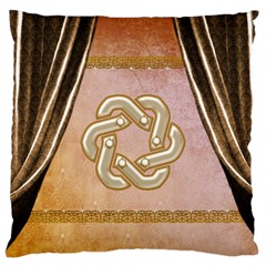 Decorative Celtic Knot Large Cushion Case (one Side) by FantasyWorld7