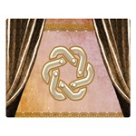 Decorative Celtic Knot Double Sided Flano Blanket (Large)  Blanket Back