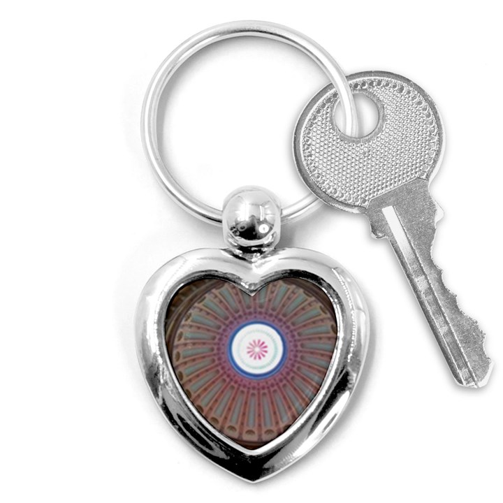 Statehouse Rotunda Key Chains (Heart) 