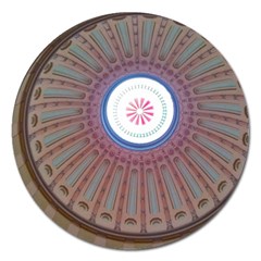 Statehouse Rotunda Magnet 5  (round) by Riverwoman