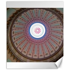 Statehouse Rotunda Canvas 8  X 10  by Riverwoman