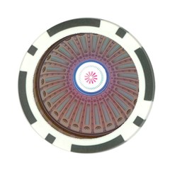 Statehouse Rotunda Poker Chip Card Guard by Riverwoman