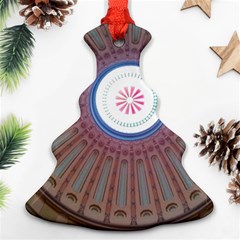 Statehouse Rotunda Christmas Tree Ornament (two Sides) by Riverwoman