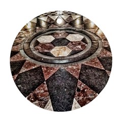 Statehouse Rotunda Floor Ornament (round) by Riverwoman