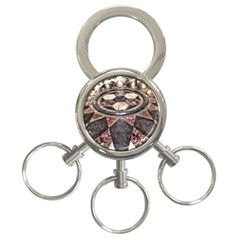 Statehouse Rotunda Floor 3-ring Key Chains by Riverwoman