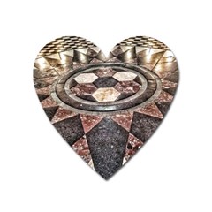 Statehouse Rotunda Floor Heart Magnet by Riverwoman