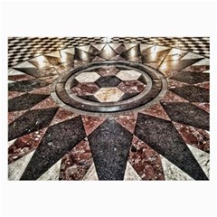 Statehouse Rotunda floor Large Glasses Cloth