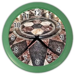 Statehouse Rotunda Floor Color Wall Clock by Riverwoman