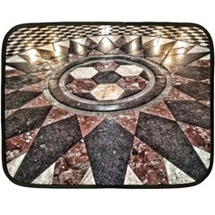 Statehouse Rotunda floor Double Sided Fleece Blanket (Mini) 