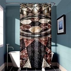 Statehouse Rotunda Floor Shower Curtain 36  X 72  (stall)  by Riverwoman