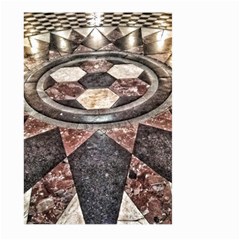 Statehouse Rotunda Floor Large Garden Flag (two Sides) by Riverwoman