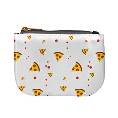 Pizza Pattern Pepperoni Cheese Funny Slices Mini Coin Purse by genx