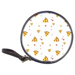 Pizza Pattern pepperoni cheese funny slices Classic 20-CD Wallets Front