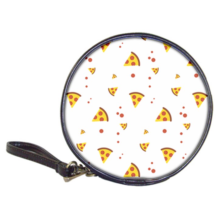 Pizza Pattern pepperoni cheese funny slices Classic 20-CD Wallets