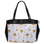 Pizza Pattern pepperoni cheese funny slices Oversize Office Handbag Front