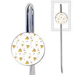 Pizza Pattern Pepperoni Cheese Funny Slices Book Mark by genx