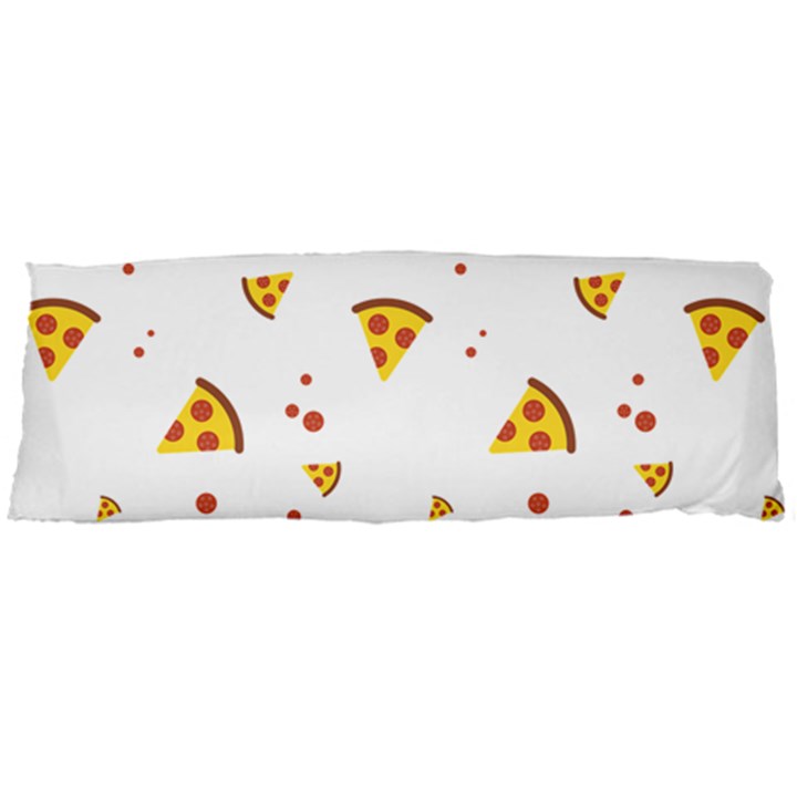 Pizza Pattern pepperoni cheese funny slices Body Pillow Case Dakimakura (Two Sides)