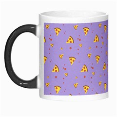 Pizza Pattern Violet Pepperoni Cheese Funny Slices Morph Mugs by genx