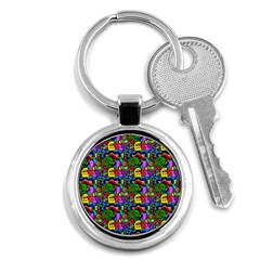 Graffiti 3 1 Key Chains (Round) 