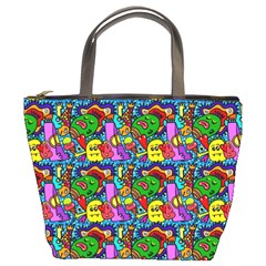 Graffiti 3 1 Bucket Bag