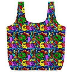 Graffiti 3 1 Full Print Recycle Bag (XL)