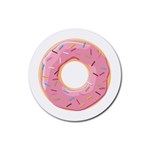  Rubber Round Coaster (4 pack) Front