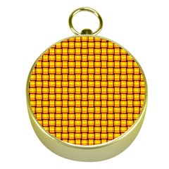 Wood Weave 1 Gold Compasses