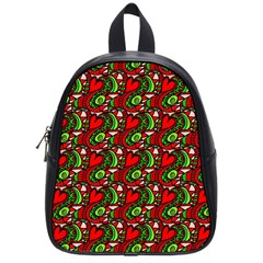 Hearts School Bag (small) by ArtworkByPatrick