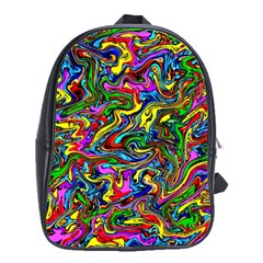 Graffiti 3 2 School Bag (large) by ArtworkByPatrick