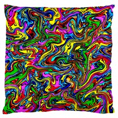 Graffiti 3 2 Large Cushion Case (two Sides) by ArtworkByPatrick