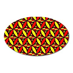 Rby 6 Oval Magnet by ArtworkByPatrick