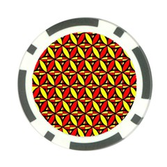 Rby 6 Poker Chip Card Guard by ArtworkByPatrick