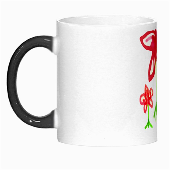 Flowers And Cute Phrase Pencil Drawing Morph Mugs