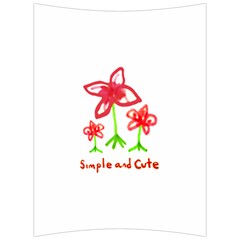 Flowers And Cute Phrase Pencil Drawing Back Support Cushion by dflcprintsclothing