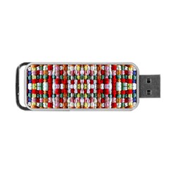 Cotton Weave Portable Usb Flash (two Sides) by ArtworkByPatrick