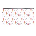 Ice Cream Cones Watercolor with fruit berries and cherries summer pattern Pencil Cases Front