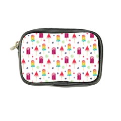 Popsicle Juice Watercolor With Fruit Berries And Cherries Summer Pattern Coin Purse by genx