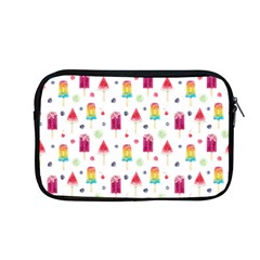 Popsicle Juice Watercolor With Fruit Berries And Cherries Summer Pattern Apple Macbook Pro 13  Zipper Case by genx