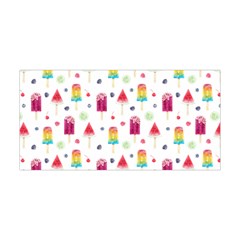 Popsicle Juice Watercolor With Fruit Berries And Cherries Summer Pattern Yoga Headband by genx