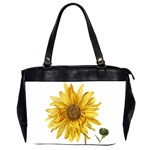 SunFlower - Vintage Oversize Office Handbag (2 Sides) Front